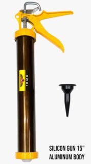 silicone gun aluminium